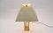 Italian Bamboo and Brass Table Lamp, 1960s, Image 8