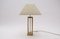 Italian Bamboo and Brass Table Lamp, 1960s, Image 1