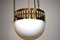 Art Nouveau Style Ceiling Lamp from Woka, 1980s 3