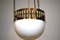 Lampada da soffitto in stile Art Nouveau di Woka, anni '80, Immagine 3