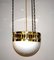 Art Nouveau Style Ceiling Lamp from Woka, 1980s 4