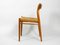 Oak and Cord Model 75 Dining Chairs by Niels Otto Møller, 1960s, Set of 6 8