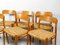 Oak and Cord Model 75 Dining Chairs by Niels Otto Møller, 1960s, Set of 6 5