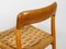 Oak and Cord Model 75 Dining Chairs by Niels Otto Møller, 1960s, Set of 6, Image 13