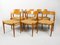 Oak and Cord Model 75 Dining Chairs by Niels Otto Møller, 1960s, Set of 6 7