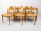 Oak and Cord Model 75 Dining Chairs by Niels Otto Møller, 1960s, Set of 6, Image 7