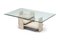 Postmodern French Travertine Coffee Table, 1970s 1