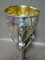 Antique Art Nouveau Silvered Metal Vase 3