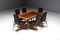 Mesa de comedor extensible modelo Madison de palisandro de Fred Sandra para De Coene, años 60, Imagen 9