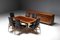 Mesa de comedor extensible modelo Madison de palisandro de Fred Sandra para De Coene, años 60, Imagen 14