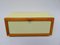 Mid-Century Beige Ceramic and Wood Bread Box from Wächtersbach, Image 1