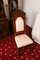 Antike Esszimmerstühle aus geschnitztem Nussholz von Sellerio Giuseppe, 2er Set 10