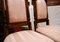 Antike Esszimmerstühle aus geschnitztem Nussholz von Sellerio Giuseppe, 2er Set 8