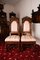Antike Esszimmerstühle aus geschnitztem Nussholz von Sellerio Giuseppe, 2er Set 6