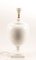 Italian White Ceramic Table Lamp, 1980s, Image 4