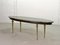 French Marble and Brass Coffee Table, 1950s 5