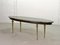 French Marble and Brass Coffee Table, 1950s, Image 5