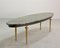 French Marble and Brass Coffee Table, 1950s, Image 3