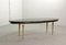 French Marble and Brass Coffee Table, 1950s 7