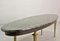 French Marble and Brass Coffee Table, 1950s, Image 2