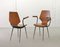 Italian Plywood Side Chairs by Carlo Ratti for Legni Curvati, 1950s, Set of 2 4