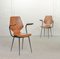 Italian Plywood Side Chairs by Carlo Ratti for Legni Curvati, 1950s, Set of 2 8