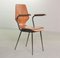 Italian Plywood Side Chairs by Carlo Ratti for Legni Curvati, 1950s, Set of 2 1