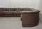 Mid-Century Gray Brown Leather Modular Model DS11 Sofa from de Sede, 1960s, Set of 6 10