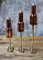 Vintage Cast Copper and Brass Rockets from Walls, Set of 20, Image 2