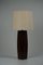 Lámpara de mesa danesa Mid-Century de palisandro, años 60, Imagen 3