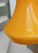 Mid-Century Yellow Glass Ceiling Lamp 2