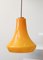Mid-Century Yellow Glass Ceiling Lamp, Image 3