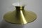 Mid-Century Scandinavian Brass Pendant Lamp, 1970s, Image 5