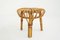 Italian Bamboo Stool, 1960s 3