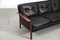 Leather & Rosewood Sofa from Bröderna Andersson, 1960s, Image 7