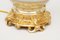 Lámparas de mesa de porcelana iridiscente en crema y dorado, siglo XIX. Juego de 2, Imagen 2