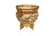 Maceta antigua de loza y bronce dorado, década de 1880, Imagen 1