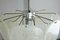 Mid-Century Acrylic and Frosted Glass Chandelier 8