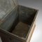 Antique Victorian English Pinewood and Zinc Travel Trunk 6