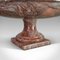 Vintage English Marble Fruit Bowl, 1920s, Image 6