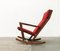 Rocking Chair Mid-Century par Poul Volther pour Frem Røjle, Danemark 2