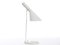 Scandinavian White Model AJ Table Lamp by Arne Jacobsen for Louis Poulsen, 1960s 1