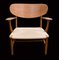 Model CH22 Lounge Chair by Hans J. Wegner for Carl Hansen & Søn, 1960s, Image 5