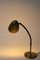 Lámpara de mesa escandinava Mid-Century de latón, años 50, Imagen 5
