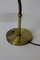 Mid-Century Scandinavian Brass Table Lamp, 1950s, Image 13