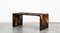 Moderner Holztisch in Braun von Johannes Hock für Atelier Johannes Hock 1