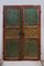 Antique Indian Hand-Carved and Painted Doors, 1900s, Set of 2, Image 1