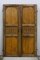 Antike indische handgeschnitzte & lackierte Türen, 1900er, 2er Set 1
