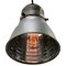 Mid-Century Industrial Glass Pendant Lamp from Zeiss Ikon 2