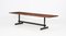 Walnut and Metal Frame Dining Table by Johannes Hock for Atelier Johannes Hock 1